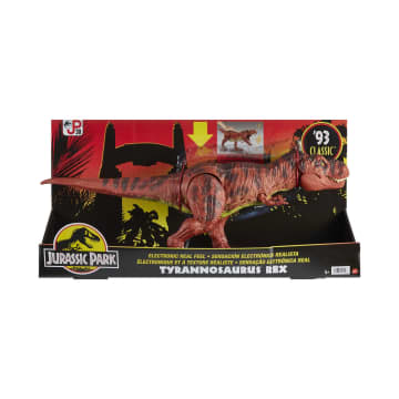 Jurassic Park Texture Réaliste et Électronique Tyrannosaure Rex - Imagem 5 de 5