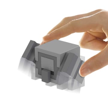 Minecraft Legends Figura de Brinquedo Fidget Golem de Pedregulho de 3.25"