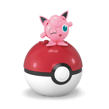 MEGA Pokémon Juguete de Construcción Pokébola Evergreen Jigglypuff - Imagem 3 de 3