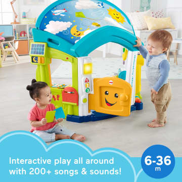 Fisher-Price Laugh & Learn Smart Learning Home Interactive Playhouse For Infants & Toddlers