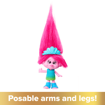 Dreamworks Trolls Band Together Queen Poppy Small Doll, Toys Inspired By the Movie