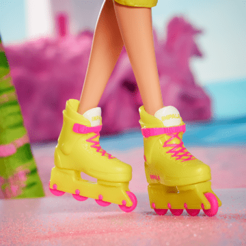 Barbie the Movie Collectible Doll, Margot Robbie As Barbie In Inline Skating Outfit - Image 5 of 6