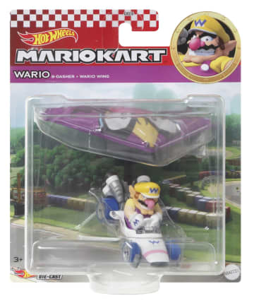 Hot Wheels Mario Kart B-Dasher Wario