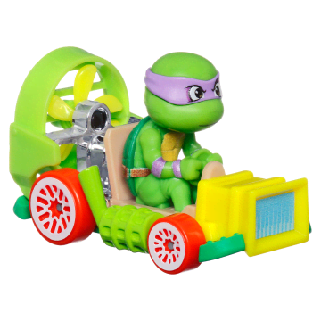 Hot Wheels RacerVerse Veículo de Brinquedo Donatello (Tartarugas Ninja) - Imagen 2 de 5