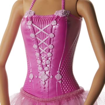 Barbie Profissões Boneca Bailarina Vestido Rosa - Imagem 3 de 6
