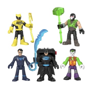 Imaginext DC Super Friends Bat-Tech Multi-Pack 5 Figures With Accessories