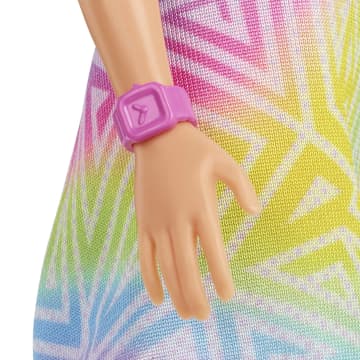 Barbie Fashionista Muñeca Vestido Tie Dye Colores Pastel