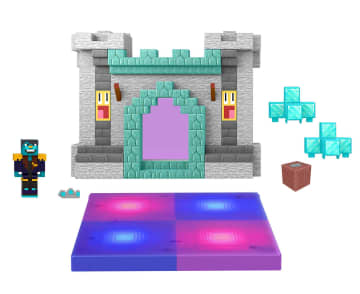 Minecraft Toys, Creator Series Palace Playset And Party Supreme Action Figure - Imagen 1 de 6