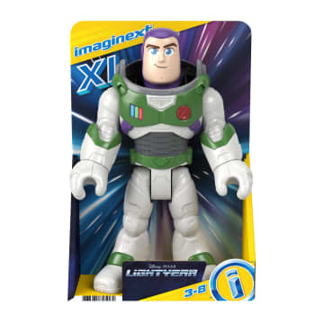 Disney And Pixar Lightyear Toy Imaginext Buzz Lightyear XL Figure, 10 in Tall, Space Ranger Alpha