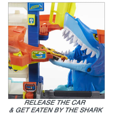 Hot Wheels City Shark Escape Playset, Toy For Kids 4 Years Old & Older