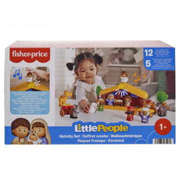 Fisher-Price Little People Nativity Set For Toddlers With Light & Music, 18 Play Pieces - Image 6 of 6