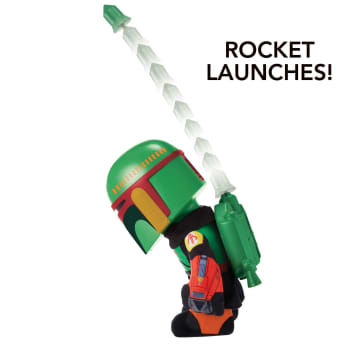 Star Wars Rocket Launching Boba Fett Feature Plush