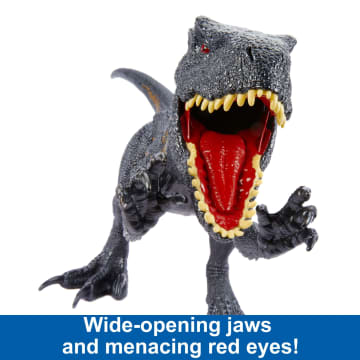 Jurassic World: Fallen Kingdom Dinosaur Toy, Super Colossal indoraptor Figure - Image 3 of 5