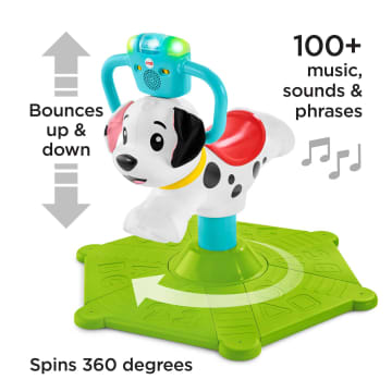 Fisher-Price Bounce And Spin Puppy