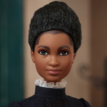 Barbie inspiring Women Ida B. Wells Collectible Doll With Newspaper Accessory & Doll Stand