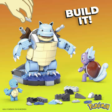 MEGA Pokémon Squirtle Evolution Construction Set