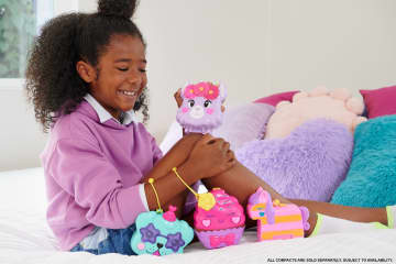 Polly Pocket Dolls And Playset, Unicorn Toys, Sparkle Cove Adventure Unicorn Floatie Compact - Imagen 2 de 6