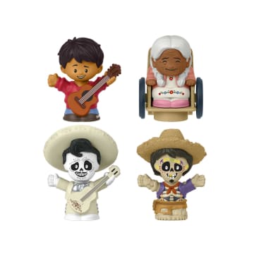 Disney And Pixar Coco Toys, Little People Figure Set For Toddlers And Kids, 4 Pieces - Imagem 1 de 5
