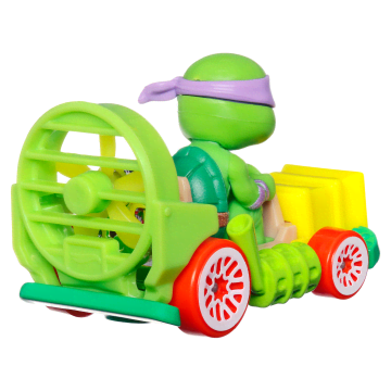 Hot Wheels RacerVerse Veículo de Brinquedo Donatello (Tartarugas Ninja) - Imagen 4 de 5