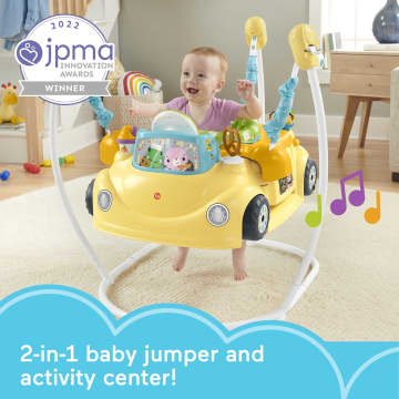 Fisher-Price 2-In-1 Servin’ Up Fun Jumperoo Baby Activity Center With Music Lights & Smart Stages