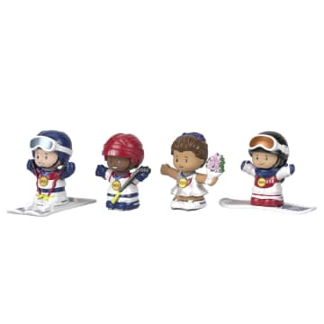 Little People Fisher-Price Collector Team USA Winter Sports Action Figure Set, 6 Pieces