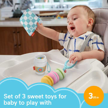 Fisher-Price Bakery Treats Gift Set, 3 Baby Activity Toys