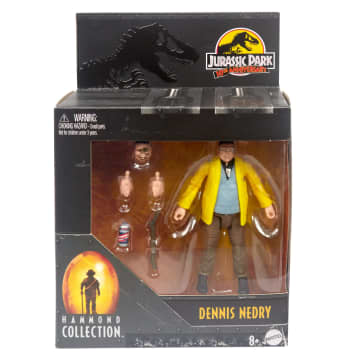 Jurassic World Jurassic Park Figure Dennis Nedry Hammond Collection - Image 6 of 6