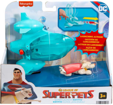 Fisher-Price DC League of Super Pets Brinquedo para Bebês Super Lançamento Kypto