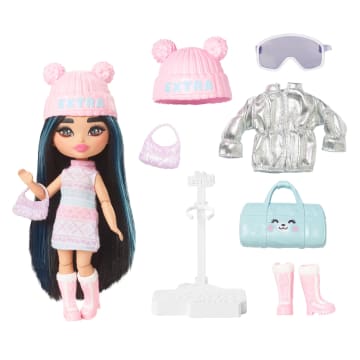 Barbie Extra Fly Muñeca Minis Look de Invierno - Imagen 1 de 5