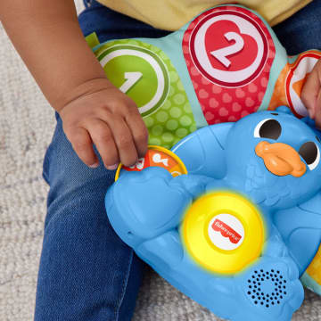 Fisher-Price Linkimals Brinquedo para Bebês Pavão Penas Coloridas