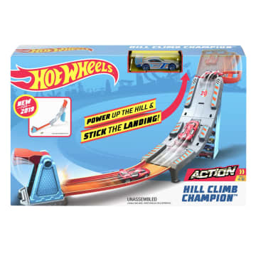 Hot Wheels Hill Climb Champion Track Vehicle Playset