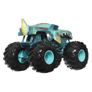 Hot Wheels Monster Trucks Veículo de Brinquedo Mega-Wrex Escala 1:24 - Imagen 3 de 4