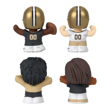 Little People Collector New Orleans Saints Special Edition Set For Adults & NFL Fans, 4 Figures - Image 5 of 6