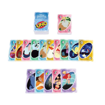 UNO Disney Princess the Little Mermaid Card Game, Inspired By the Movie
