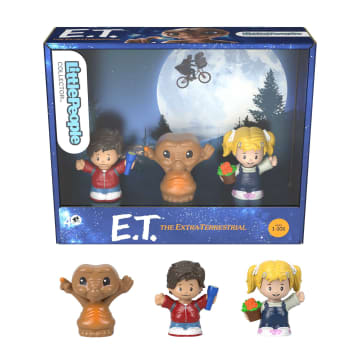 Fisher-Price Little People Collector Figura de Juguete Set de 3 de E.T El Extraterrestre - Imagem 1 de 6