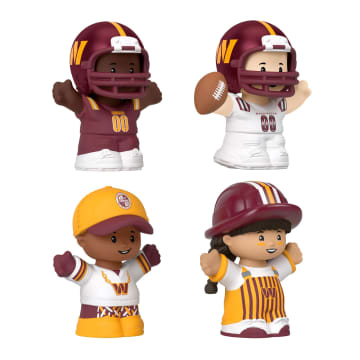 Little People Collector Washington Commanders Special Edition Set For Adults & NFL Fans, 4 Figures - Image 4 of 6