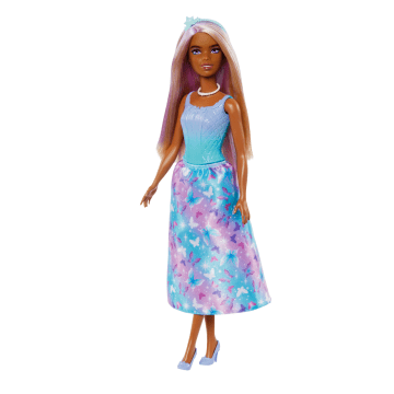Barbie Fantasia Boneca Donzela Vestido de Sonho Azul - Imagem 1 de 6
