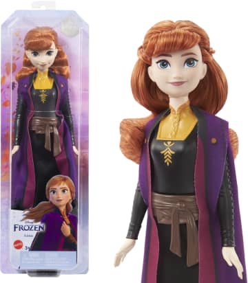 Disney Frozen Toys, Anna Fashion Doll And Accessories