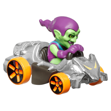 Hot Wheels RacerVerse Veículo de Brinquedo Spider-Man e Duende Verde - Imagen 5 de 6