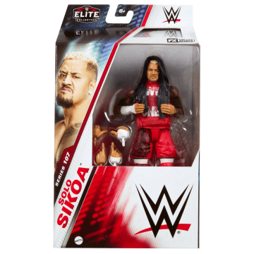 WWE Elite Solo Sikoa Action Figure, 6-inch Collectible Superstar With Articulation & Accessories