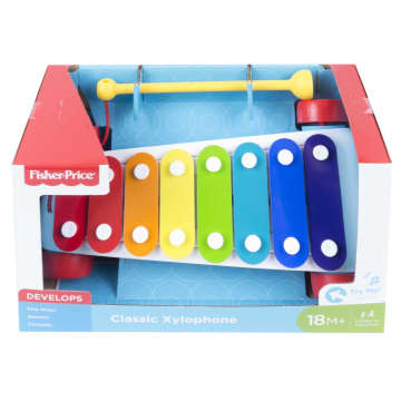 Fisher-Price Classic Xylophone, Colorful Musical Pull Toy