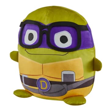 Teenage Mutant Ninja Turtles: Mutant Mayhem Plush Toys Cuutopia, 10 Inch TMNT Rounded Pillows, Key Movie Characters - Imagen 4 de 5