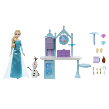 Disney Frozen Conjunto de Brinquedo Carrinho de Doces da Elsa e do Olaf - Imagen 6 de 6