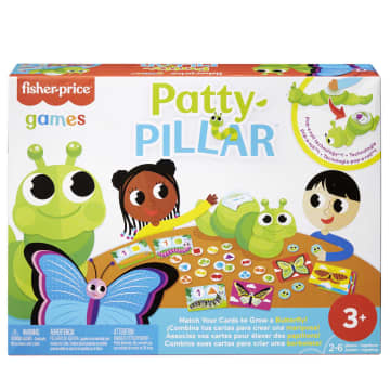 Patty-Pillar Fisher-Price Kids Pre-School Game, 2 To 6 Players, Gift For Kids Ages 3 Years & Older
