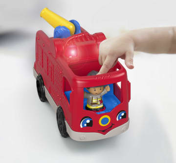 Fisher-Price Little People Helping Others Fire Truck - English & French Version