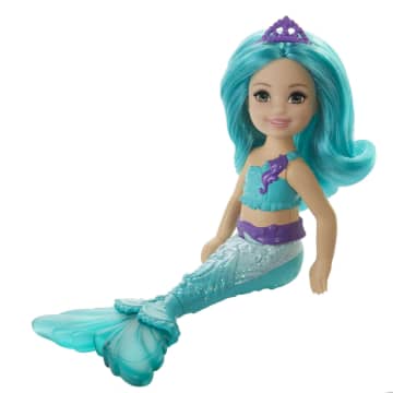 Barbie Fantasía Muñeca Chelsea Sirena Azul - Imagen 4 de 5