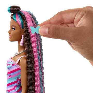 Barbie Totally Hair Boneca Vestido Borboleta