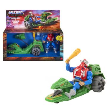 Masters Of The Universe Origins Vehicle & Figure, Ground Ripper - Imagen 1 de 6