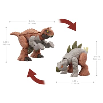 Jurassic World Dinosaur To Dinosaur Transforming Toy, Double Danger - Image 3 of 6
