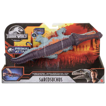 Jurassic World Massive Biters Sarcosuchus Dinosaur Action Figure